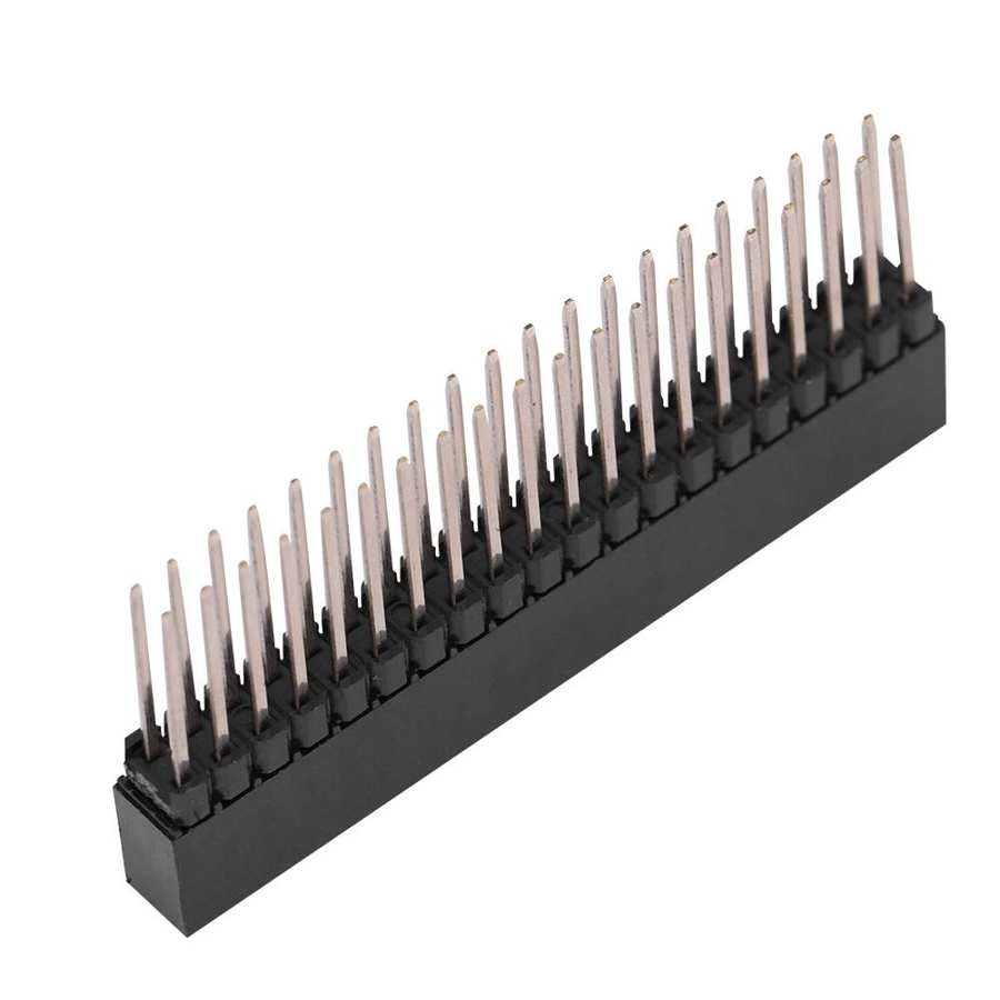 3Pcs 2 x 20 Pins Female Header Connector 2.54m Pit... – Grandado