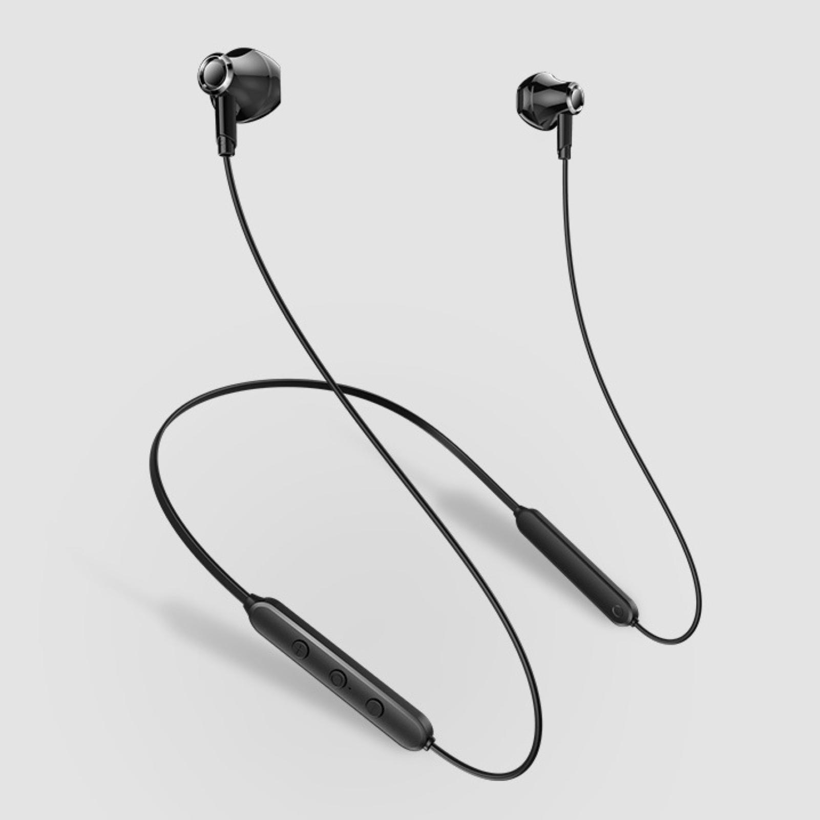 Universele B15 Draadloze Bluetooth Sport Headset Opknoping Hals Semi-In-Ear Oordopjes