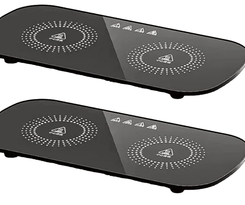 Electric Warming Tray Food Insulation Board Multifunctional Food Insulation Tray Electric Plate PlacematHome Warming Plate: Ivory