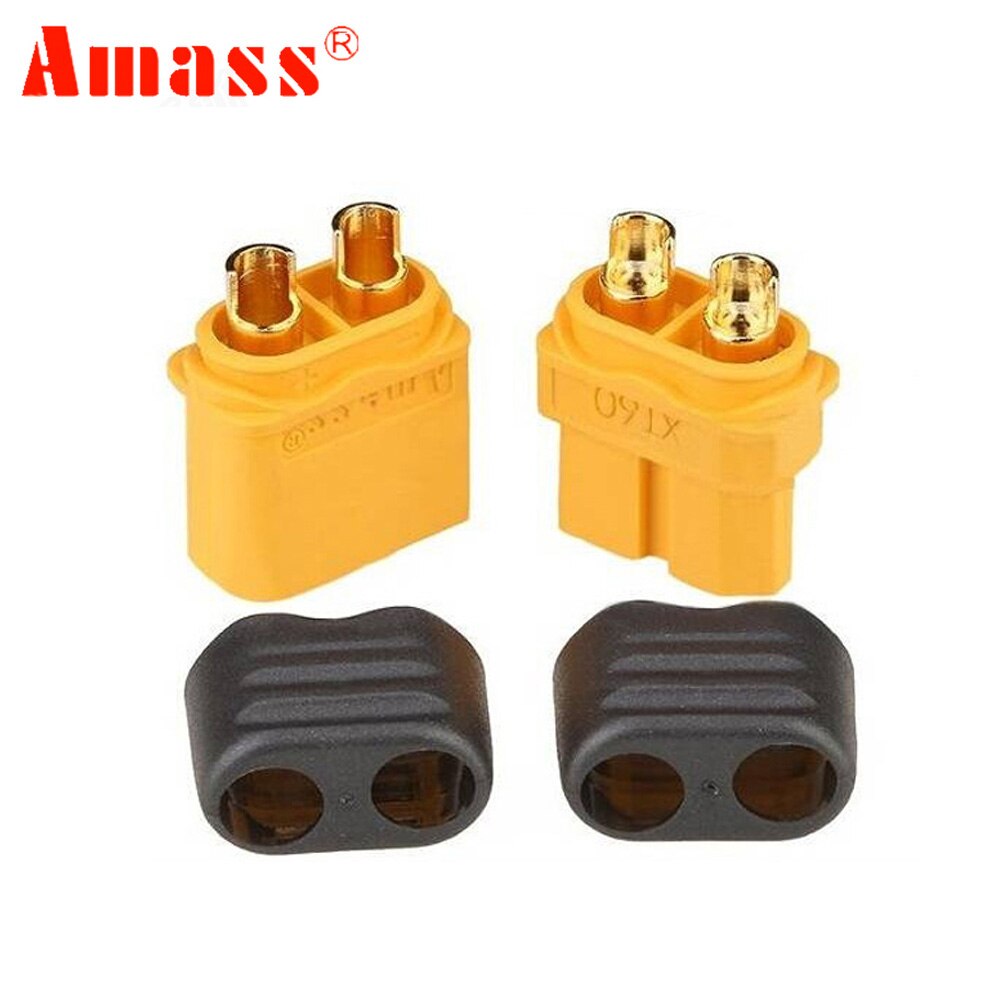 10 X Vergaren XT60 + Plug Connector Met Schede Behuizing 5 Mannelijke 5 Vrouwelijke (5 Paar)