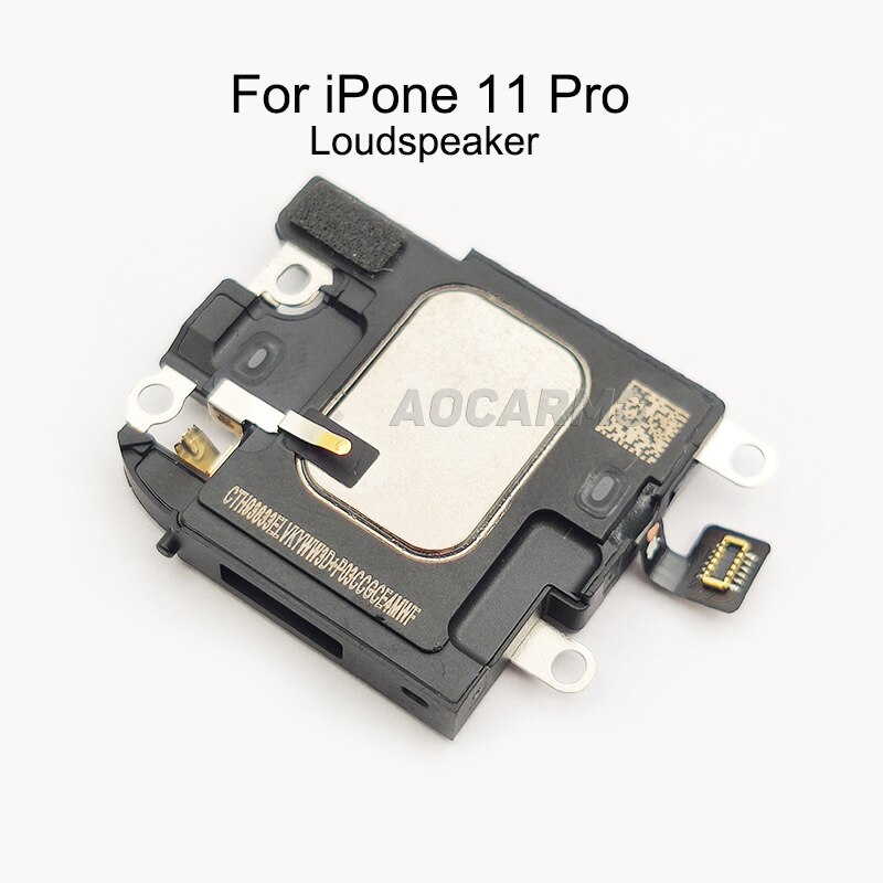 Aocarmo Für iPhone 11 Profi oben Hörer Ohr Lautsprecher Unterseite Lautsprecher Summer Klingelton Ersatz Teil