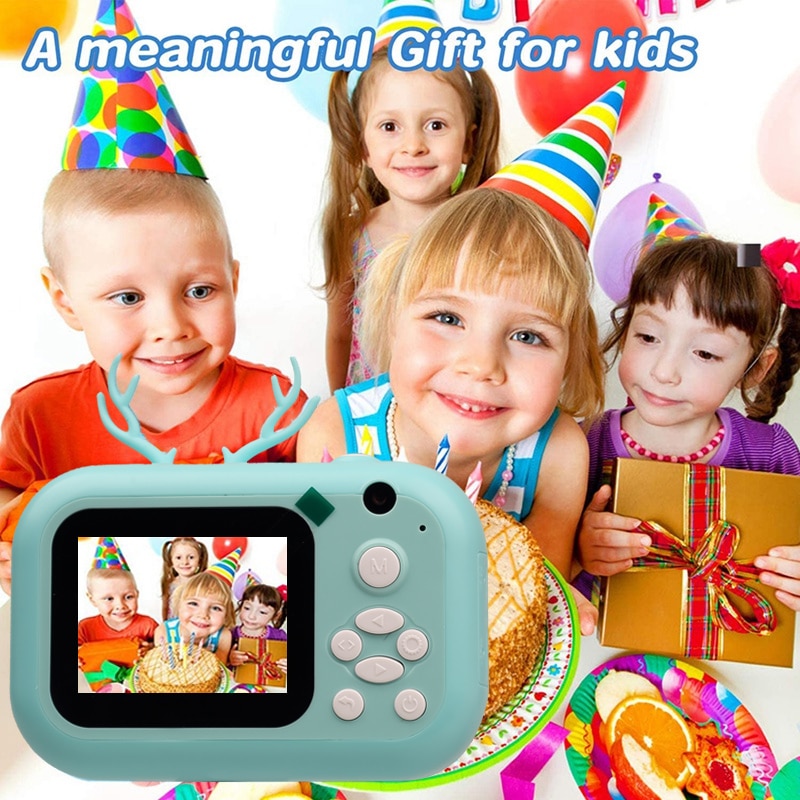 HD 1080P Children Instant Print Birthday christmas Toys Video Cam For Kids Polaroid Camera With Thermal Photo Paper Camera