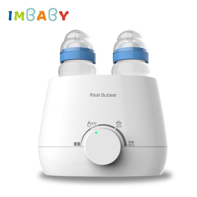 IMBABY Flessenwarmer 220V Elektrische Warmer Melk Voedsel Zuigfles Warmer Heater Babyvoeding Warm Pasgeboren Melk warmer