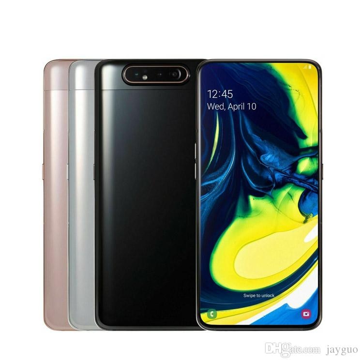 Originele Batterij Cover Terug Deur Cover Glas Voor Samsung Galaxy A80 201 9 Terug Behuizing