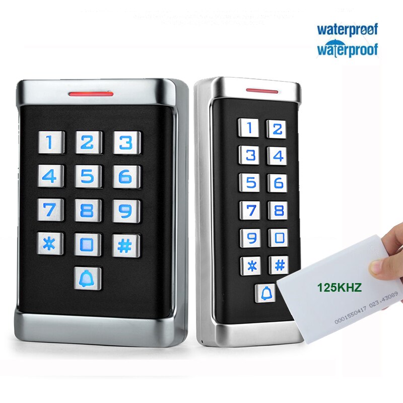 The Biometric Standalone Card Access Control Waterproof system M18 With Keypad Door Access Controller Wiegand Reader: M18L-ID-W