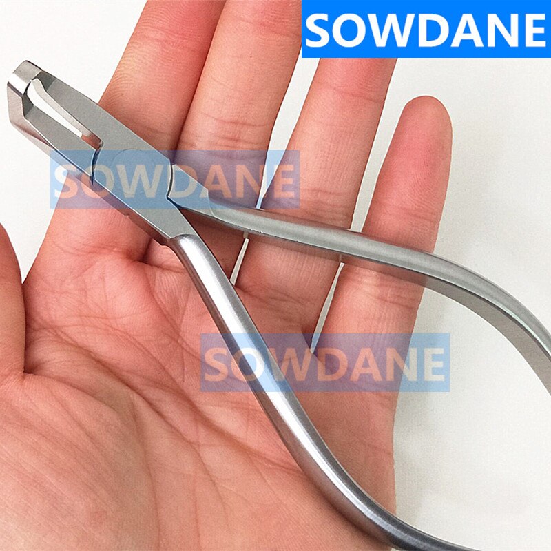 1 Pc Dental Orthodontische Posterior Beugel Remover Brace Verwijderen Tang Forcep Rvs Tandarts Instrument Tool Gebogen Tip