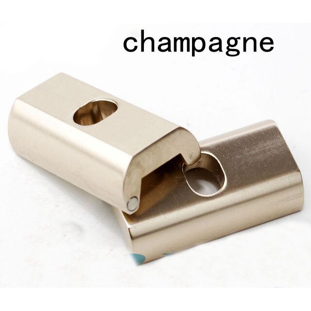 1 paire de plaques de serrage de charnière aceoffix avec aimant + levier de serrage de charnière pour vélo brompton aimant c boucle 31g: C champagne