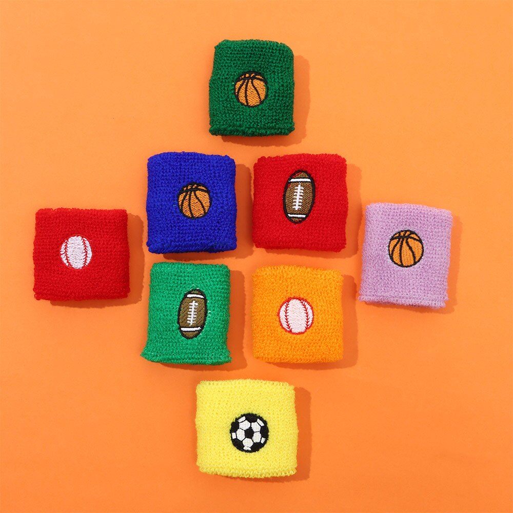 Muñequera deportiva de 6x6,5 cm para niños, muñequera deportiva para correr al aire libre, baloncesto, fútbol, Fitness, protección de muñeca, 1 pieza