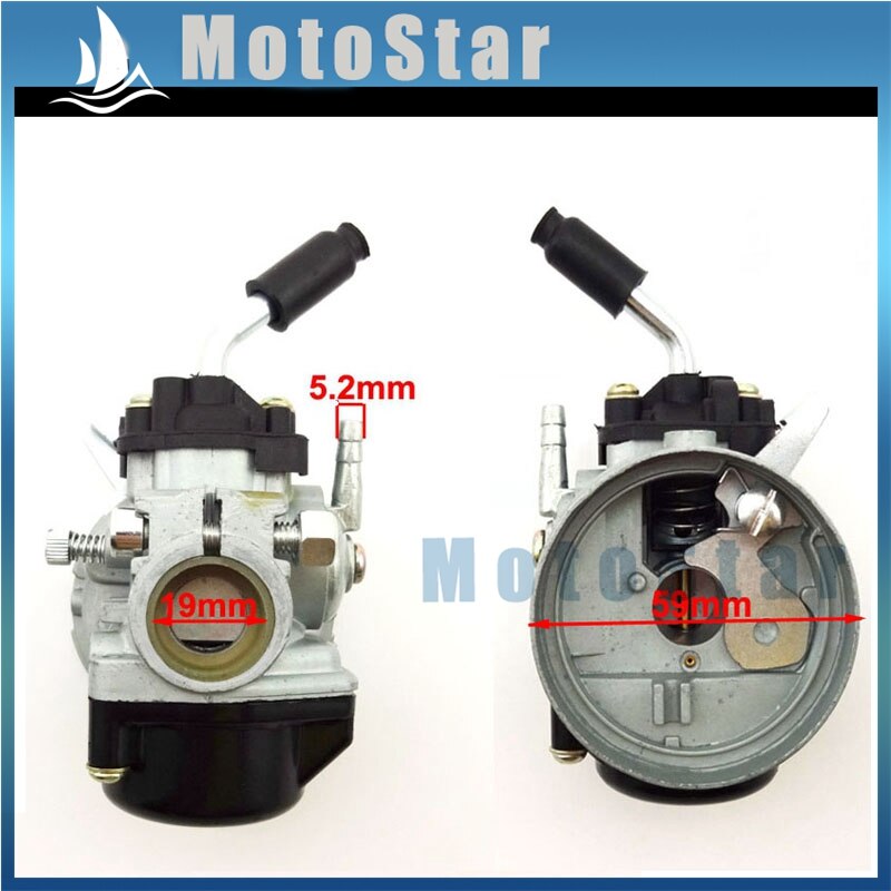 VM24 Carburetor Dio Reed Valve Intake Pipe 100cc Motorized Bike Engine