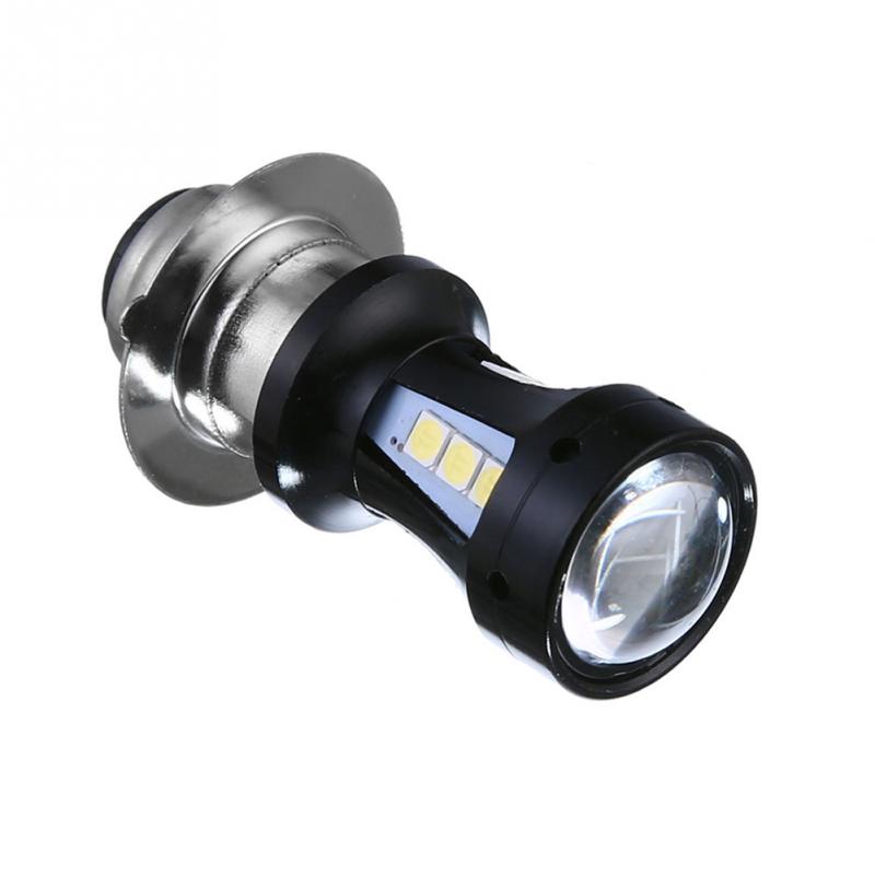 Faro LED Universal para motocicleta, Bombilla H6, P15D-25-1, 3030, 1000LM, 6500K, 18 LED, accesorios de motocicleta, antiniebla