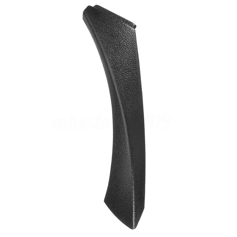 Manija de Panel de puerta interior lateral derecho, embellecedor exterior, para BMW Serie 3, E90, E91, E92, E93, negro