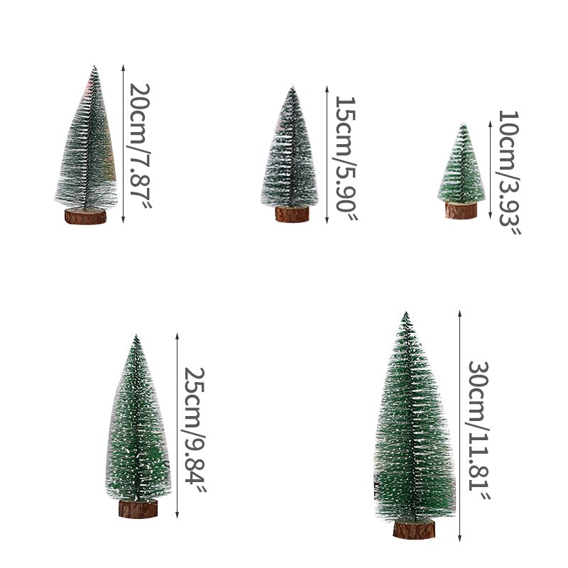 Small Mini Christmas Tree Office Window Desktop Decoration Christmas Christmas Ornaments Pine Tree Home Decor