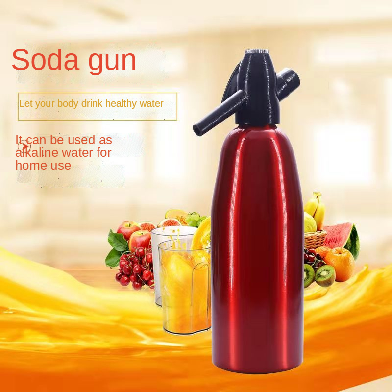1L Soda Siphon CO2 Dispenser WATER Bubble Generator Cool Drink Cocktail Soda Machine DIY Soda Maker Making Sparking Water
