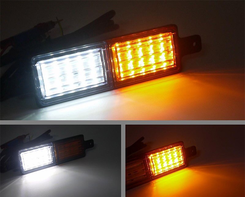 Video's over Wat is Vrachtwagen aanhangwagen rijlamp LED cabine dak LED markeringslamp loopwaarschuwing bovenste amberlicht