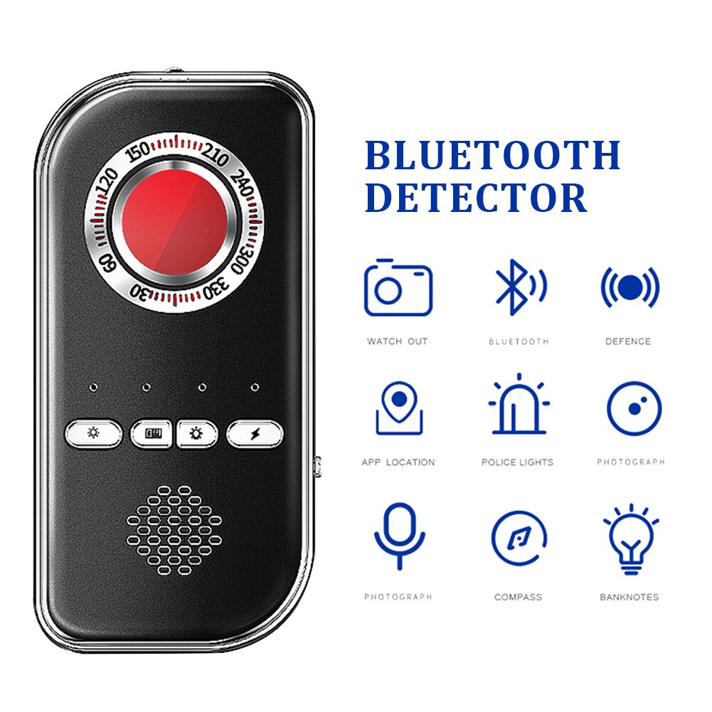 Utendørs tyverisikring camping reise bluetooth detektor alarmsystem batteridrevet usb oppladbar mini bærbar turhotell