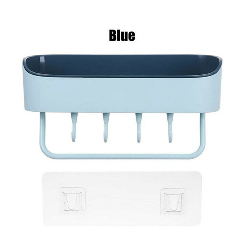 douche chaude Caddy étagère coin baignoire support de rangement organisateur salle de bain stockage maison trucs shampooing savon brosses: 3