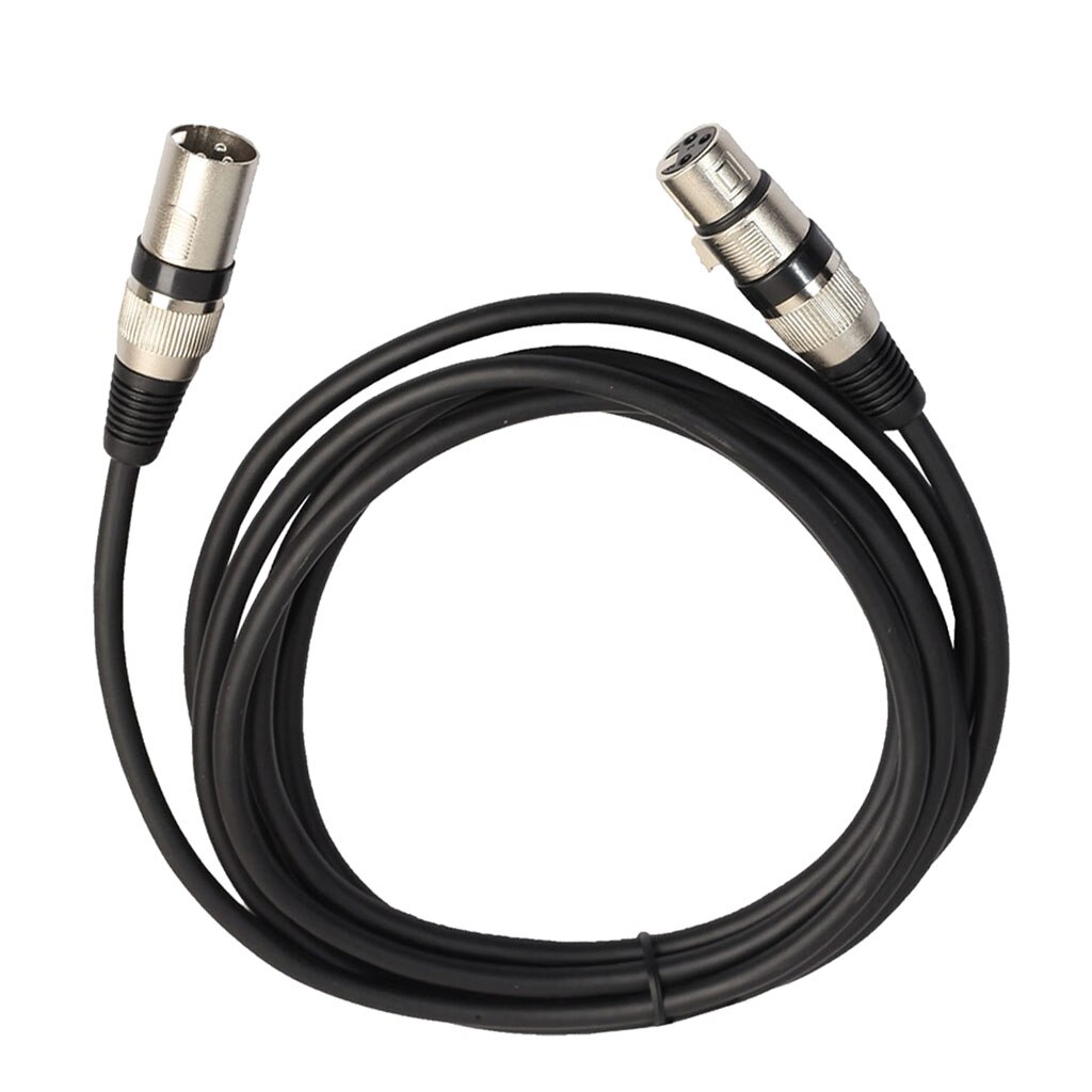 3 Pin DMX Signal Cable Wire XLR Male To Female Cable Snake Cord