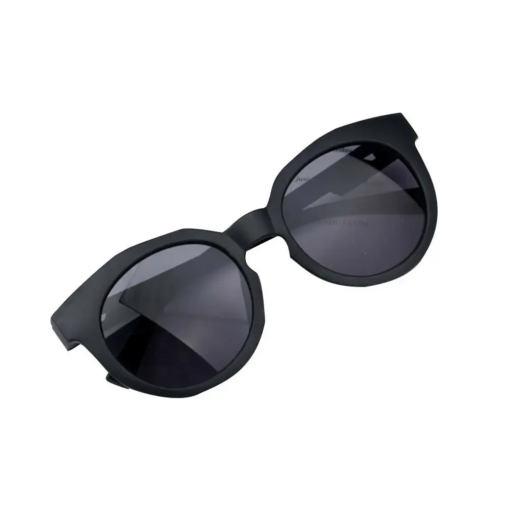 MOONBIFFY 2023 gafas de sol para niños y niñas, lentes brillantes, protección UV400, gafas de sol encantadoras para bebés de 2 a 8 años, novedad: Blanco