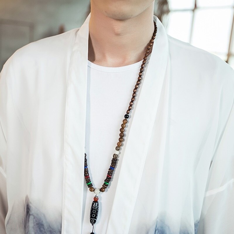 Traditional Chinese Clothing For Men Asian Clothes Kung Fu Shirt Oriental Robe Long Cardigan Chinese Traditional Costum 10610