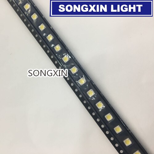 SAMSUNG-retroiluminación LED de 100 lúmenes, 1W, 3V, 3535, 3537, blanco frío, para TV, A129CECEBP18A-2092, 4JIAO