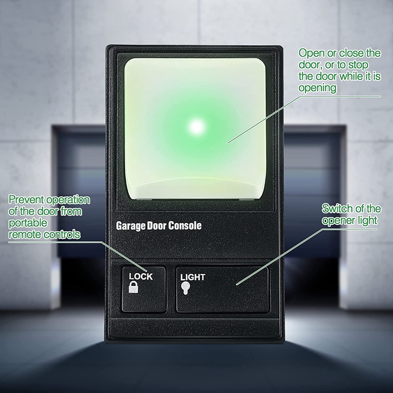 -Multi-Function Control Panel Replacement Panel Wall Keypad Button for 78LM 81LM 371LM 971LM Garage Door Opener