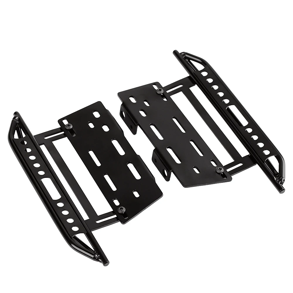 INJORA Rock Sliders Metal Pedal Upgrade Part dla 1:10 RC Crawler Car Axial SCX10 SCX10 II 90046: Default Title