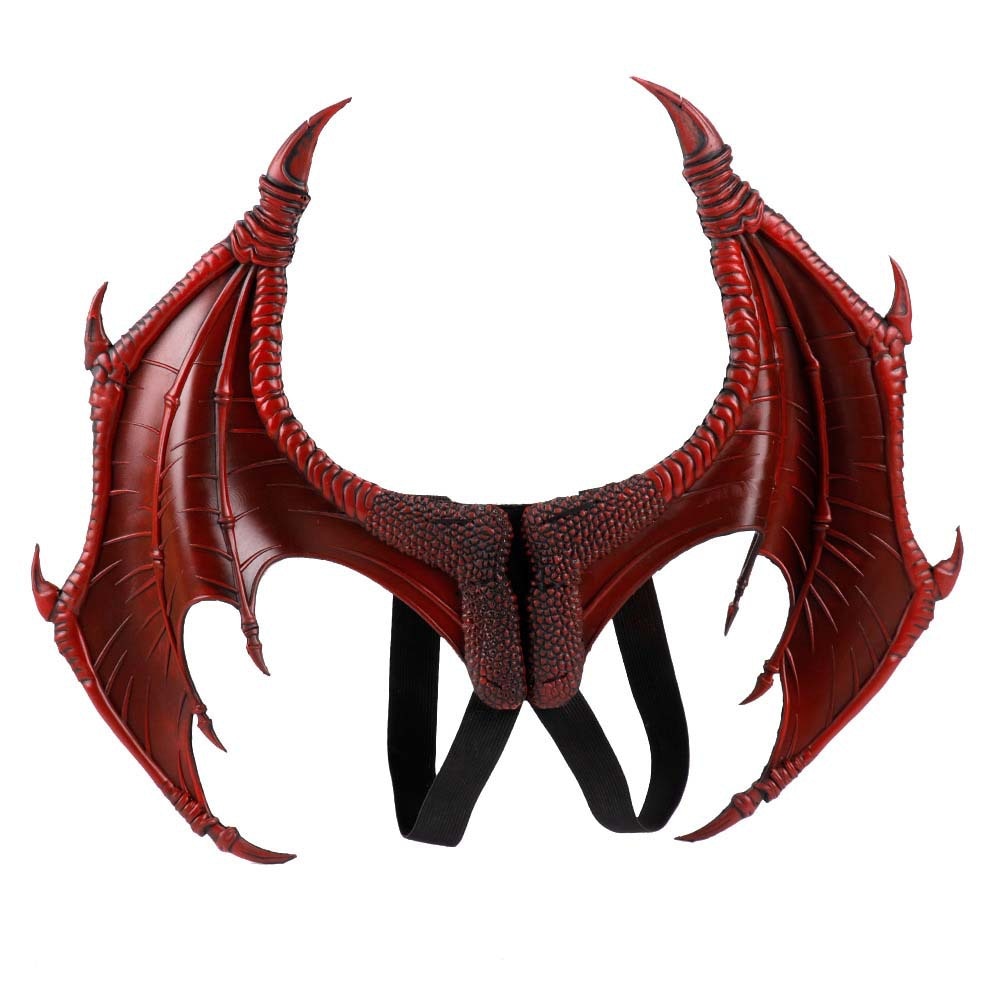 4 farver halloween 3d drage vinger karneval drage kostume fest cosplay vinger prop indretning mardi gras drage vinger rekvisitter kostume: 01