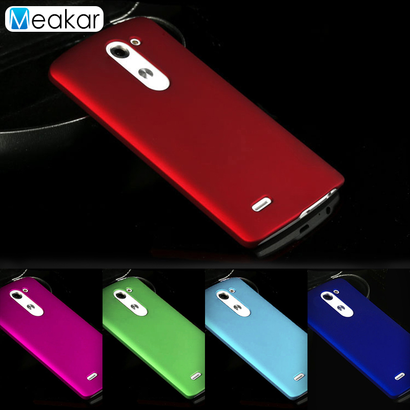 Funda de plástico mate 5.5para Lg G3 Stylus funda para Lg G3 Stylus Dual D690 D690n D693n Coque trasero de teléfono funda