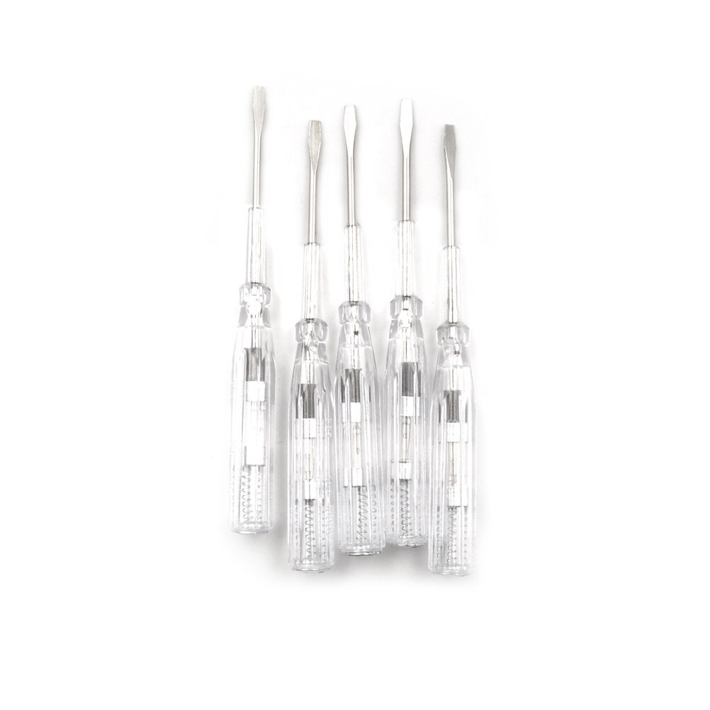 1pc Multifunctional household test pencil 100-500V Induced Electric Tester Screwdriver Probe With Indicator Light AC/DC Detector