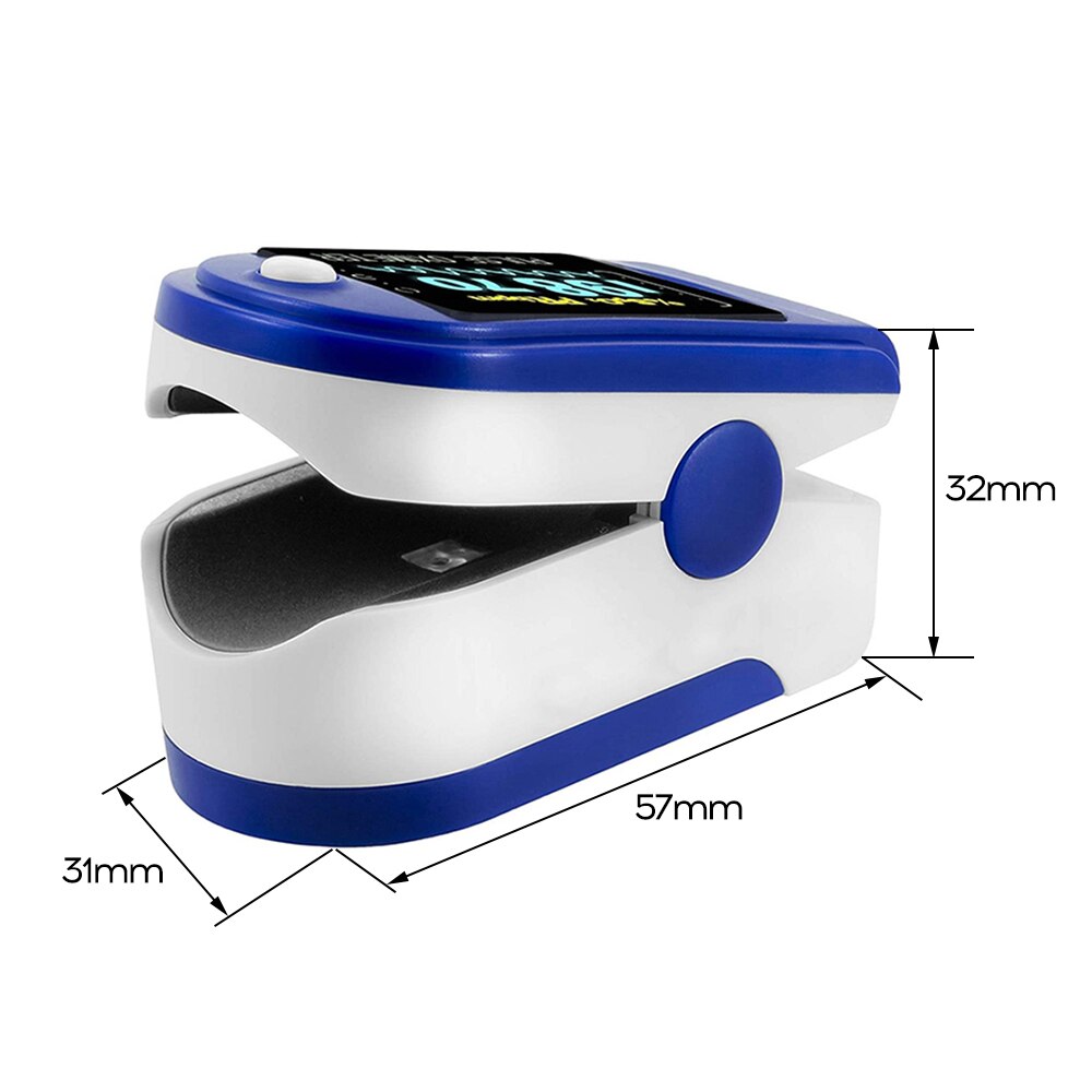 NEUE Finger Oximeter Fingerspitze Pulsoximeter Pulsoximeter Blutdruck Puls Herzfrequenz Monitor Ohne Batterie