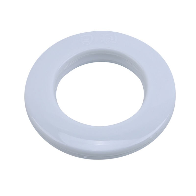 Useful 50 PCS Rod Ring Home Decoration Curtain Accessories Plastic Rings Eyelets For Curtains Grommet Top Curtain: white