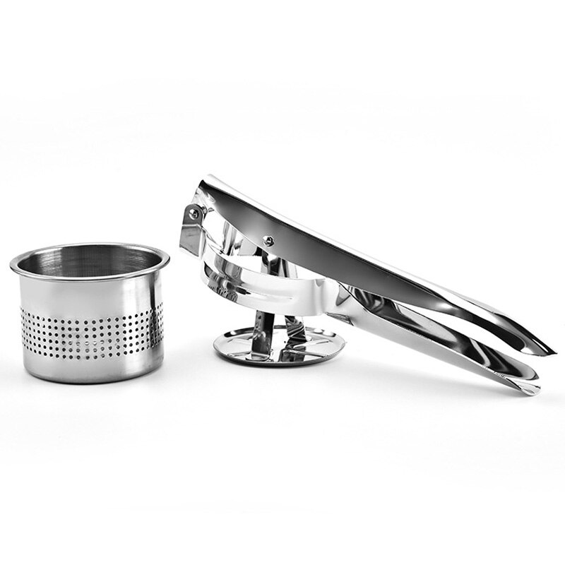 Machacadores de patatas manuales de acero inoxidable, accesorios de cocina, utensilios de cocina, prensa de frutas, 35