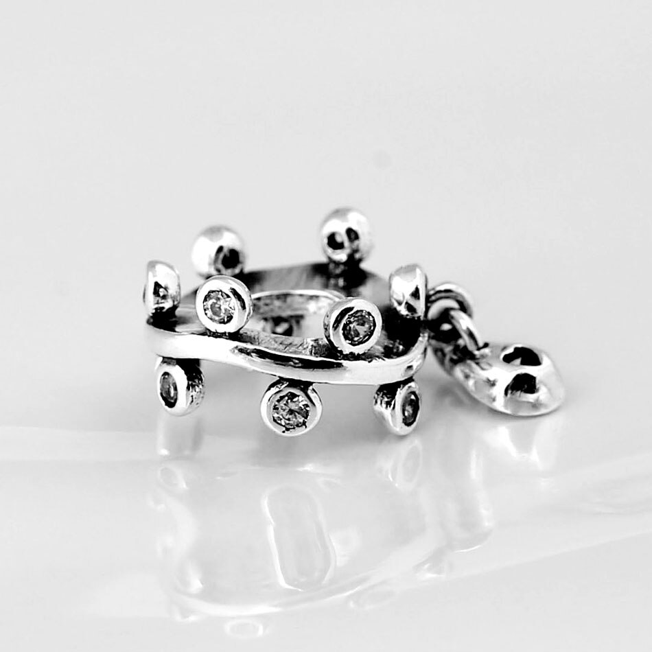 Original Dreamy And Glamorous Mood Chandelier Droplets Spacer Beads Fit 925 Sterling Silver Charm Bracelet Diy Jewelry