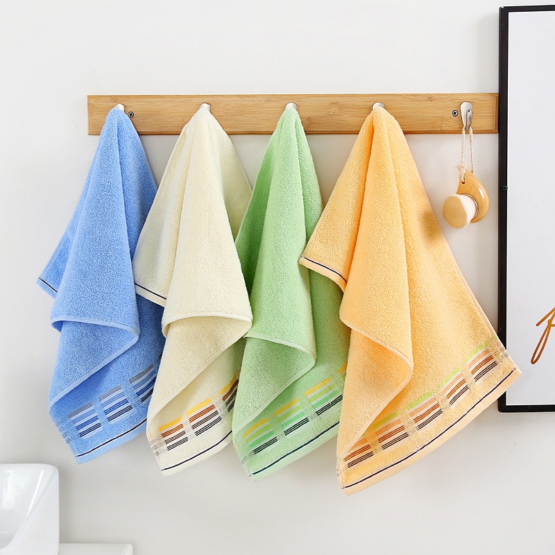 Korkealaatuinen puuvillapyyhe, kasvopyyhe urheilupyyhe miehille ja naisille, aikuisille ja lapsille, pyyhe 35*75cm