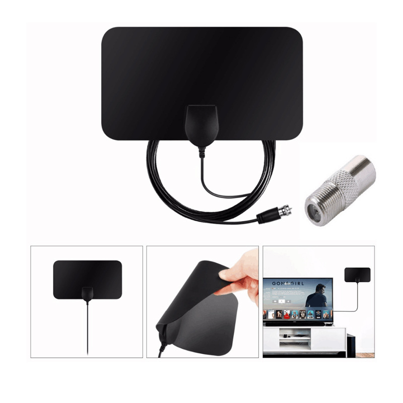 4K 1080p for TV Antenna Indoor Digital HD Source Factory Support Stably Signal Easy Install