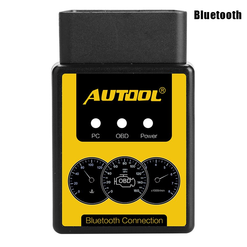 A1 Bluetooth/Wifi OBD2 Auto Diagnostische Scanner Engine Fault Detector Brandstofverbruik Detectie Boordcomputer: bluetooth