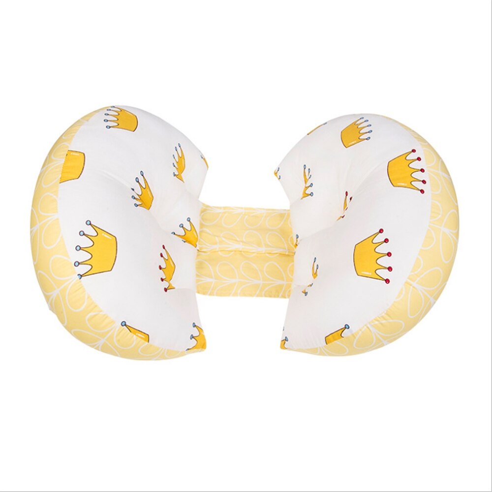 Comfortable Pregnancy Pillow Waist Side Sleeping Side Lying Pillow Pregnancy Support Belly Pillow Multifunctional U-shape Pillow: 3