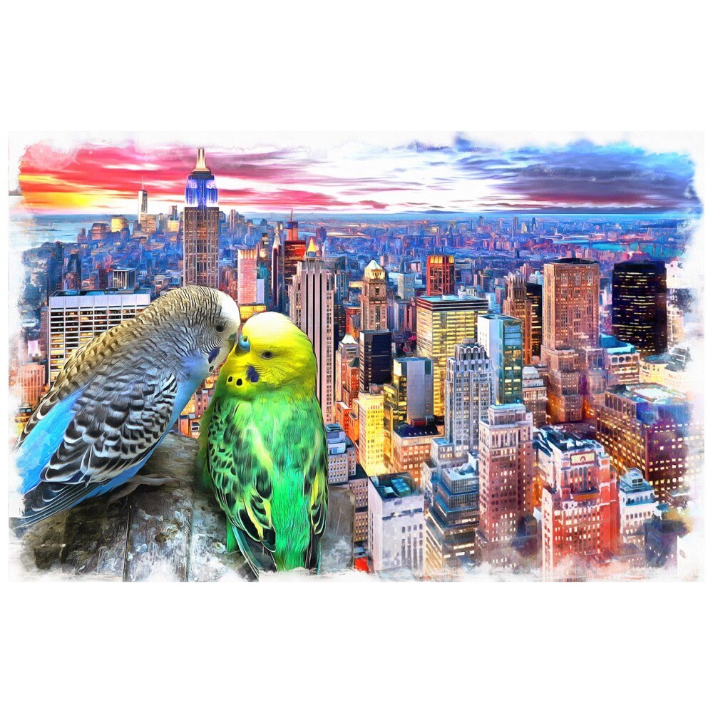 Puzzel Voor Volwassenen 1000 Pcs Wanddecoratie Home Decor: Parrot