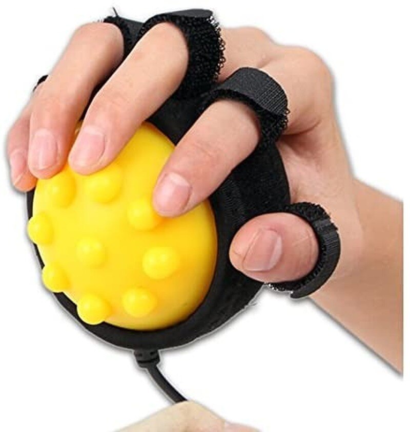 Electric Compress Stroke Hemiplegia Finger Recovery Equipment Hand Training Electric Fingers Massager 110V-220V Infrared