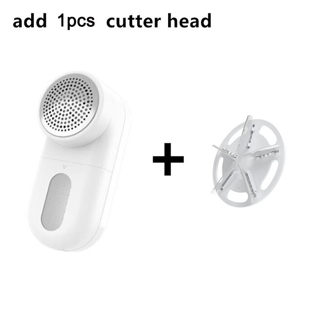 Original Xiaomi Mijia Lint Remover Haar Ball Trimmer Pullover Remover 5 blatt cutter kopf Motor Trimmer Mit kleine bürste innen: Grau