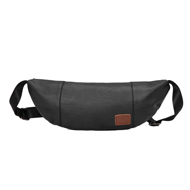 neue Trend Männer Taille Taschen Schwarz Große Kapazität Brust Tasche Männlichen Casual Reise Crossbody Schulter Tasche Handlich Fanny pack