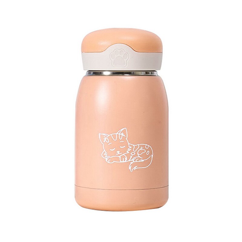 200ML Cartoon Vacuum Flask Bottle Stainless Steel Vacuum Flask Coffee Tea Travel Children Vacuum Flask