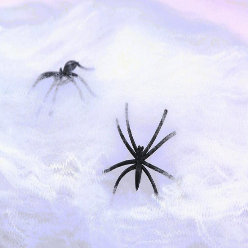 Horrible Scary Spider Web Spinneweb Bar Spookhuis Scene Props Geregeld Decor Halloween Party Decoratie Diy: white