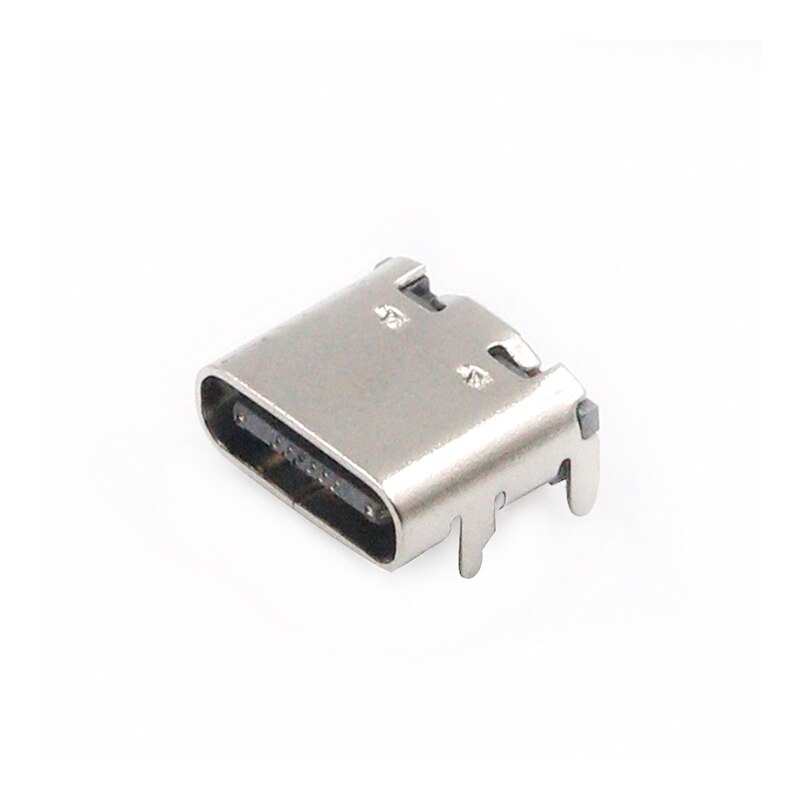 10pz SMT USB 3.1 Tipo-C 16spillo connettore femmina per Il Telefono mobile di Ricarica porta di Ricarica Presa di Traino piedi spina