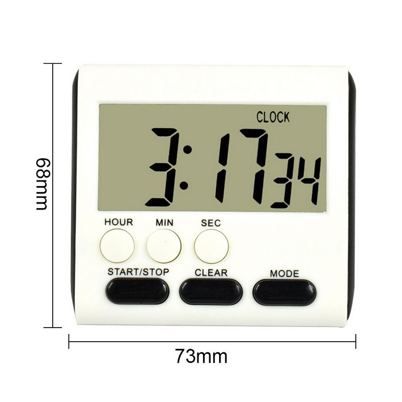 Multifunctional Kitchen Timer 24-Hours Digital Timer Count-Up & Count Down Alarm Clock Home Cooking Tools Kitchen Gadget