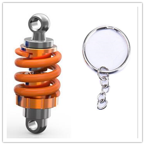 Motorfiets sleutelhanger, sleutelhanger, motorfiets sleutelhanger, accessoires voor suzuki 650 s dr250r , djebel 250xc, ktm duke 1290 super: Oranje