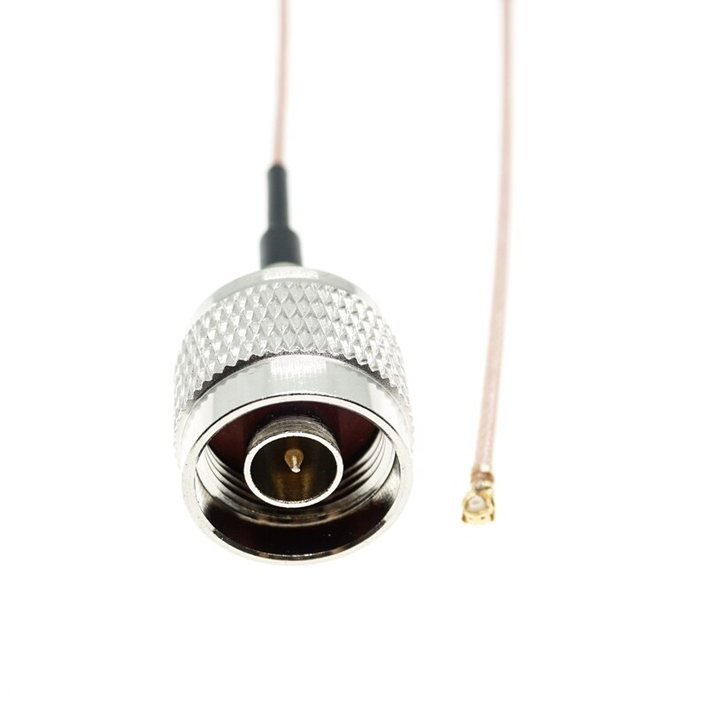 IPX IPEX UFL U.FL to N Male Plug Straight connector RF RG178 Cable Pigtail Coaxial Mini PCI WIFI WLAN