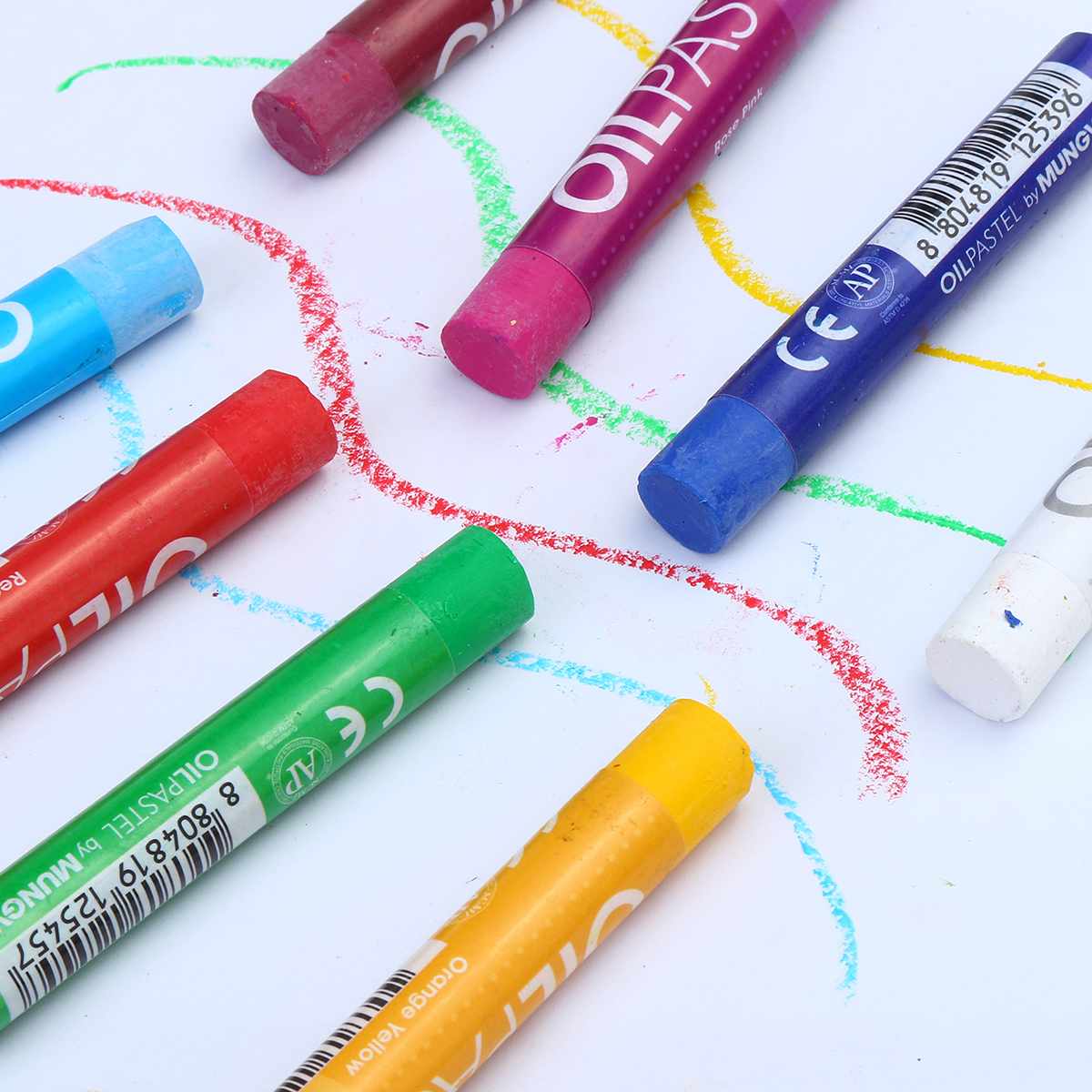 12/24/35/48/72Colors Non-Toxic Crayon Oil Pastels for Artist Graffiti Soft Pastel Drawing Pen School Stationery Art Supplies