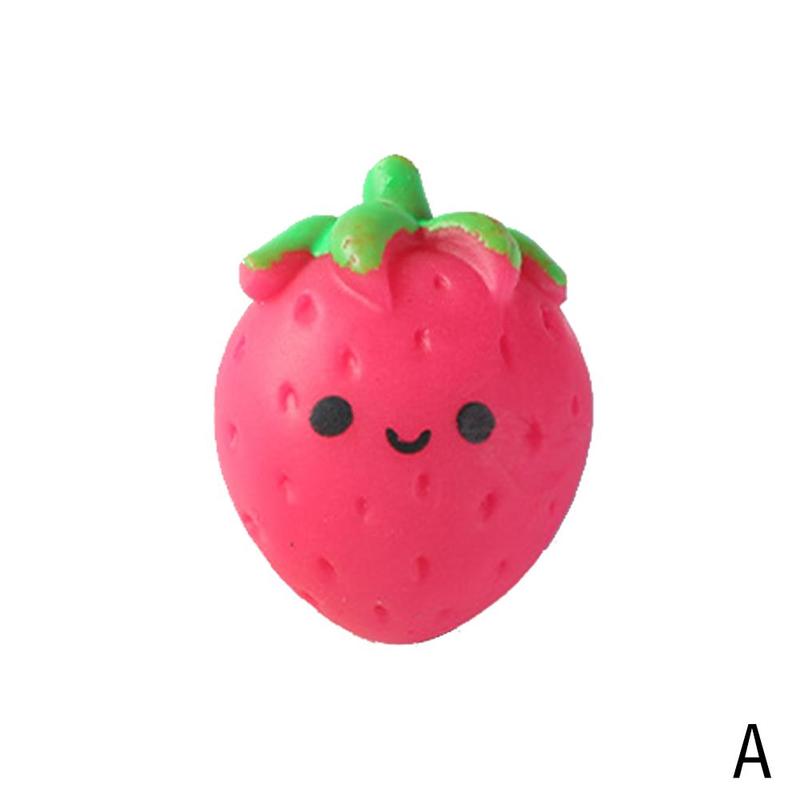 Soft Silicone Avocado Squishy Fruit Package Peach Watermelon Banana Cake Squishies Slow Rising Squeeze Toy Antistress Toys: A