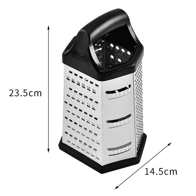 Stainless Steel Grater Six-sided Planing Machine Multifunction Potato Slicer Vegetable Chopper Kitchen Gadget: A